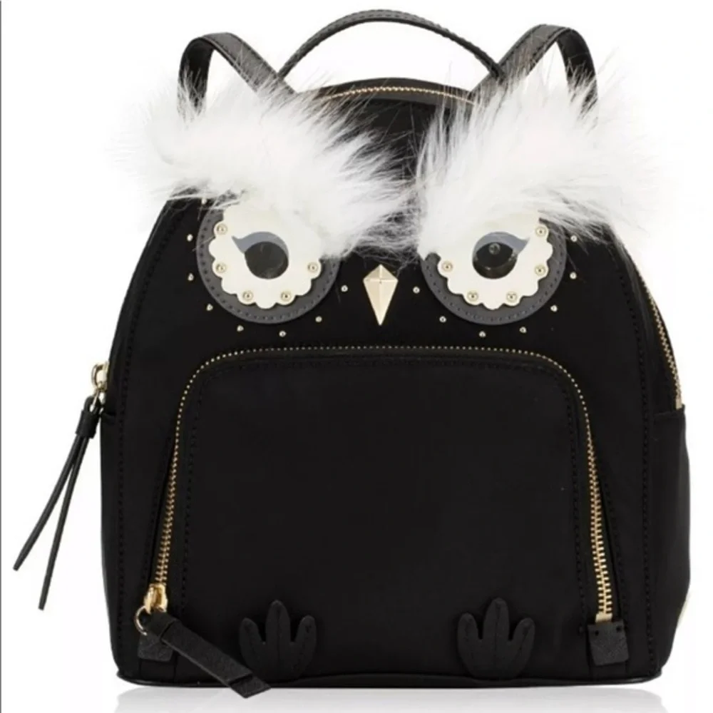 Kate Spade Owl Tomi Star Bright Nylon Backpack